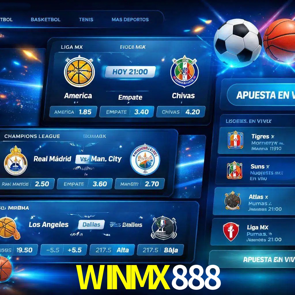 Mercados de apuestas deportivas WINMX888 para jugadores en México